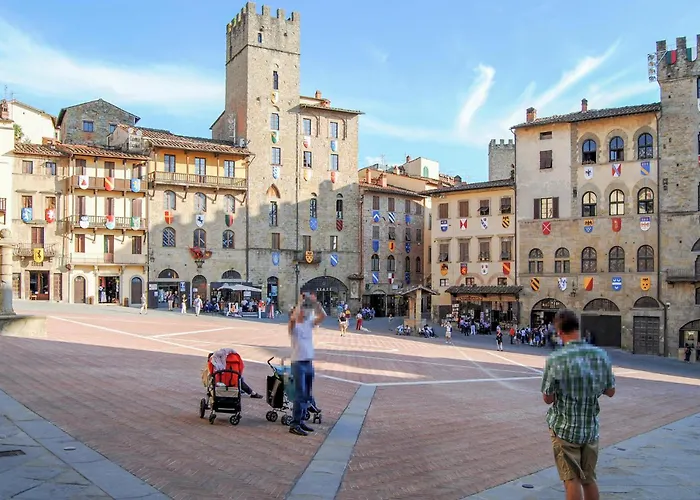 Сasa de vacaciones Stunning In With Kitchen Arezzo