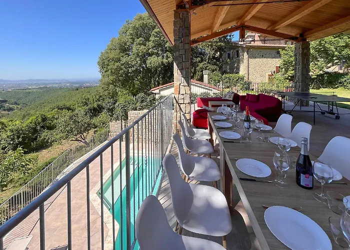 Сasa de vacaciones Stunning In With Kitchen Arezzo